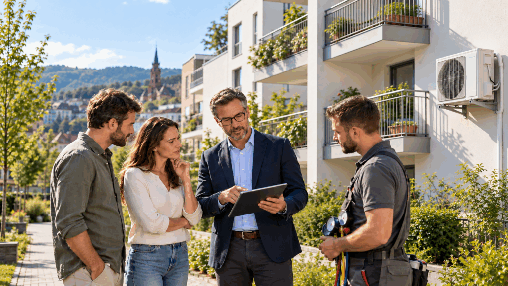 klimaanlage installation weg